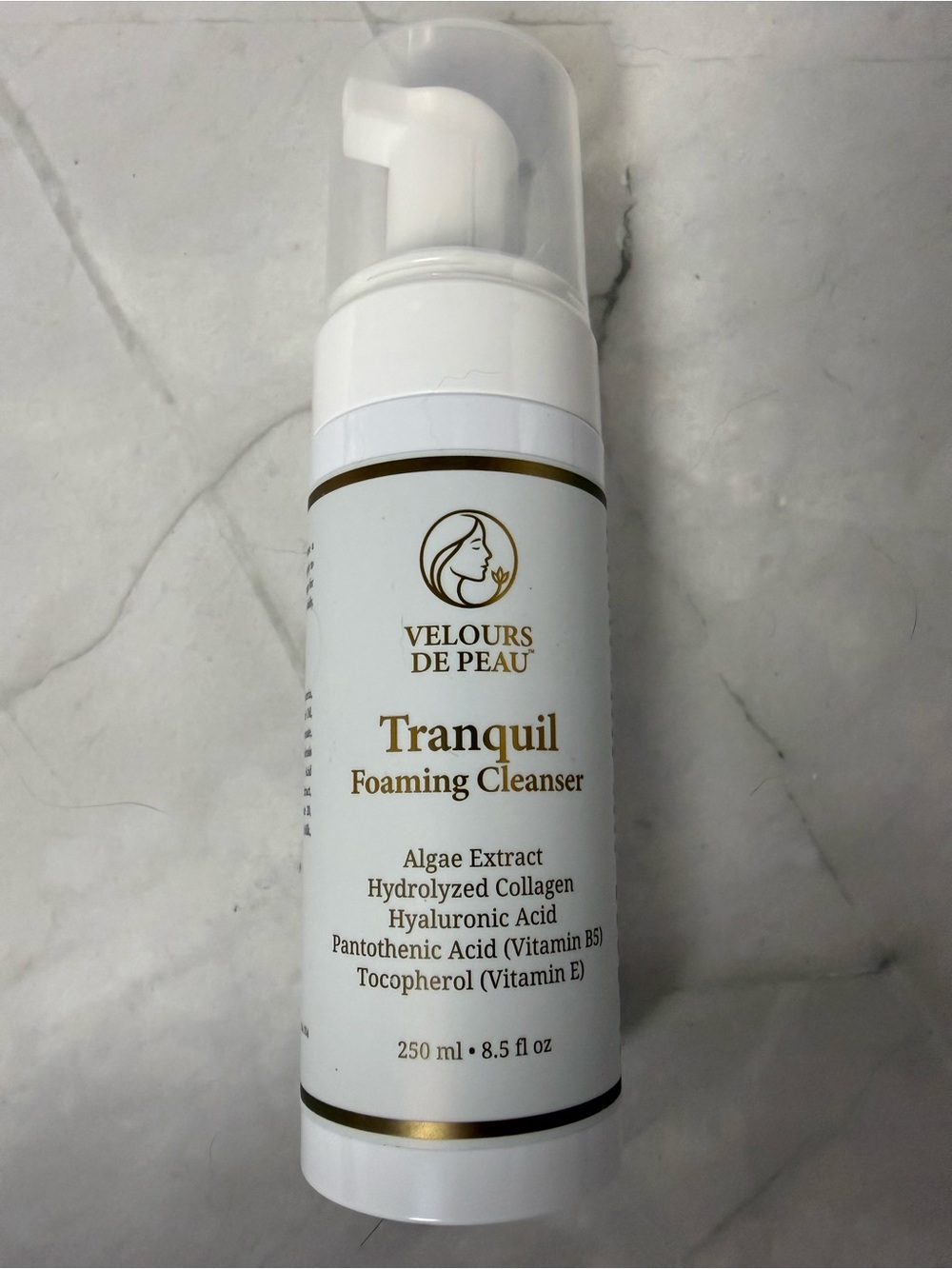 Velours De Peau Tranquil Foaming Cleanser 8.5 oz New
